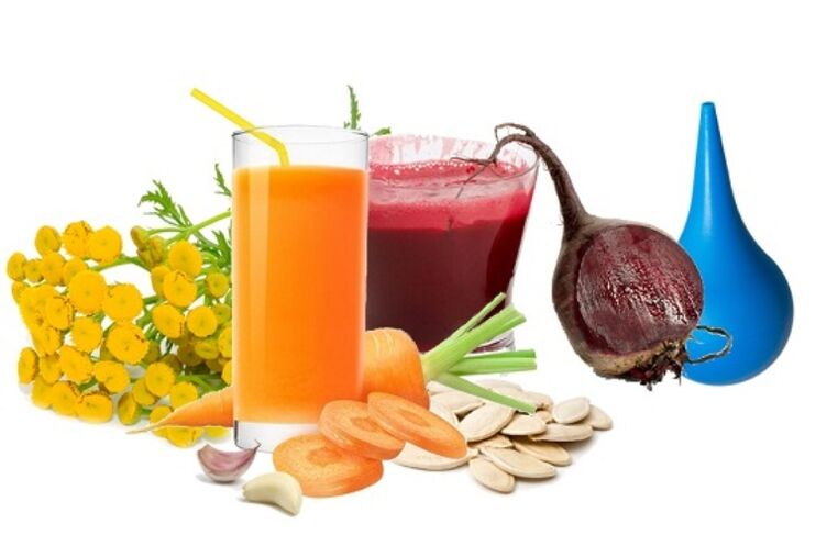 Folk remedies against parasites in the body